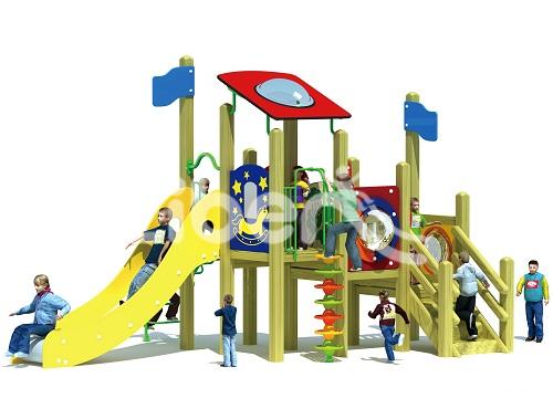 Outdoor Wooden  Playground