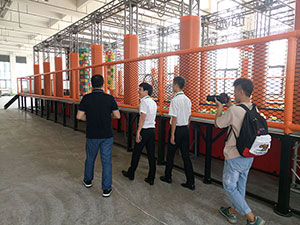 TUV Video Shooting&Inspection on Liben Trampoline Park