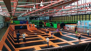 Liben Trampoline Park Project in Austria