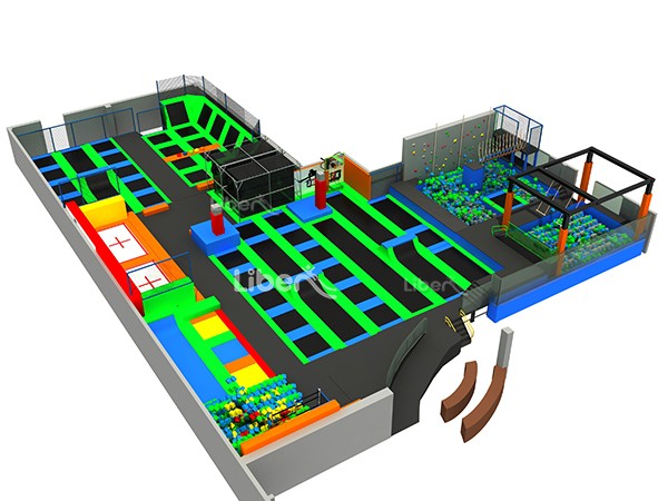 Customized Design Indoor Trampoline Park Builder 