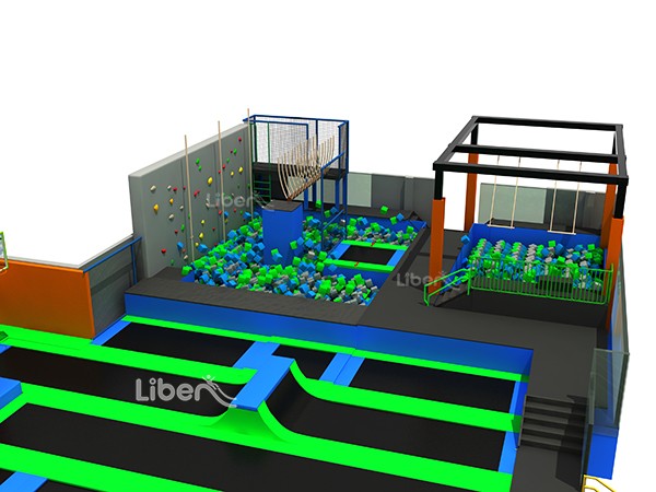 Customized Design Indoor Trampoline Park Builder 