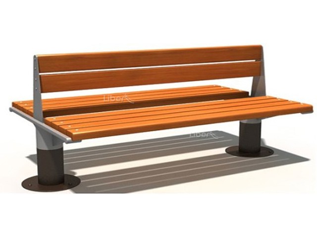 Outdoor Park Bench