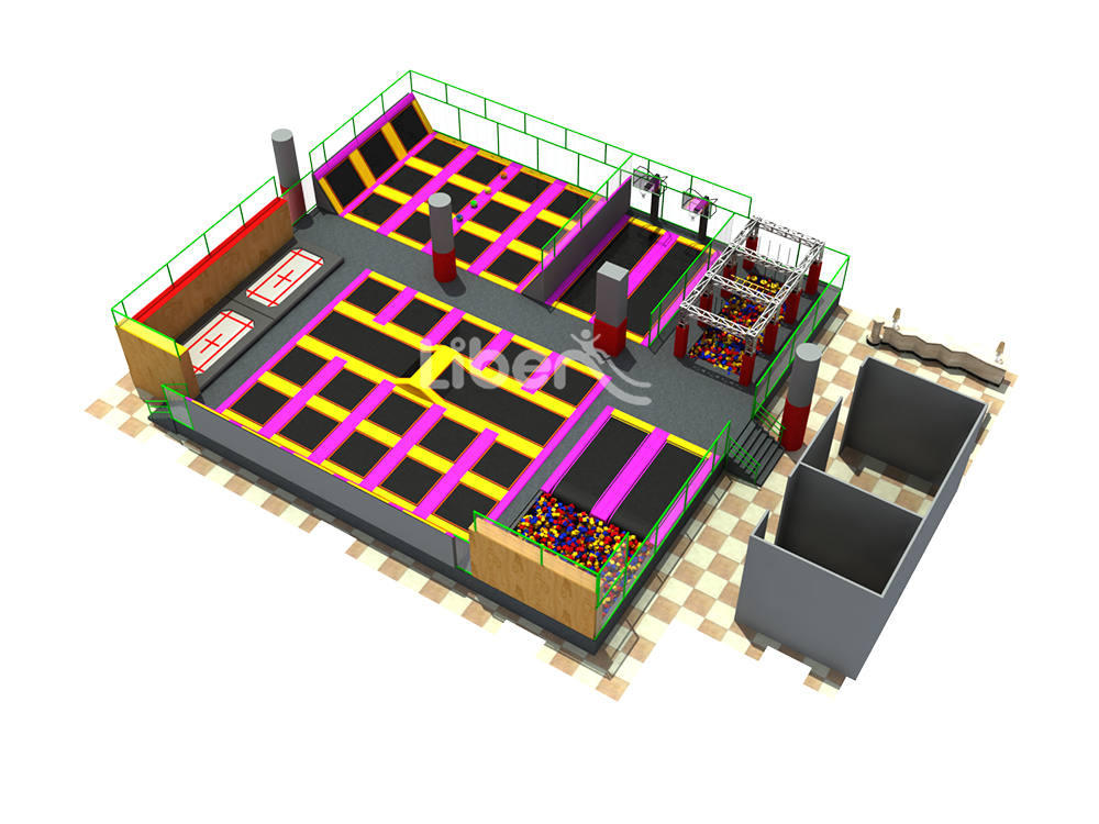 Indoor Kids Trampoline Park 