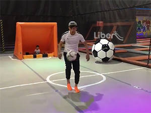 Liben Trampoline Park Air Track Football