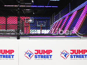 Liben Great Trampoline Park Cooperation with Jump Street