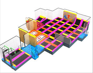 Liben First Trampoline Park in Tsitsihar