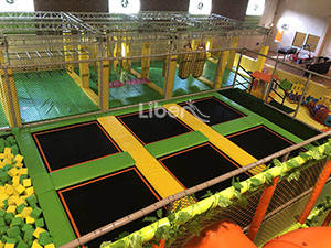 Liben Trampoline and Soft Play Project in Poland