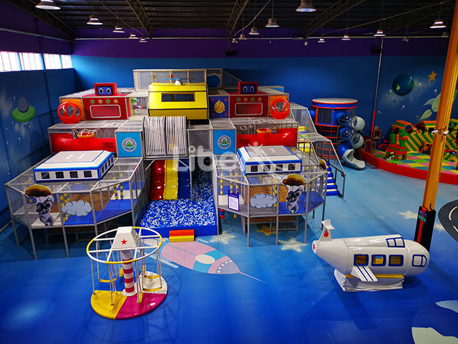 Customized Kids Indoor Soft Play Structure 