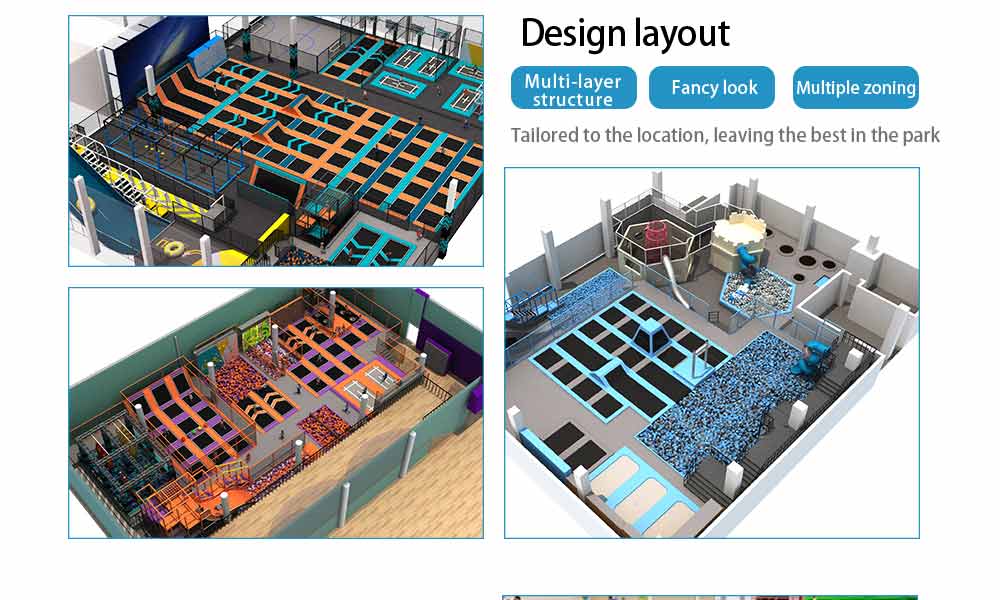 trampoline design layout