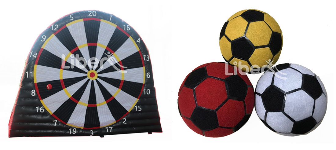 Trampoline Park Inflatable Soccer Dart.jpg