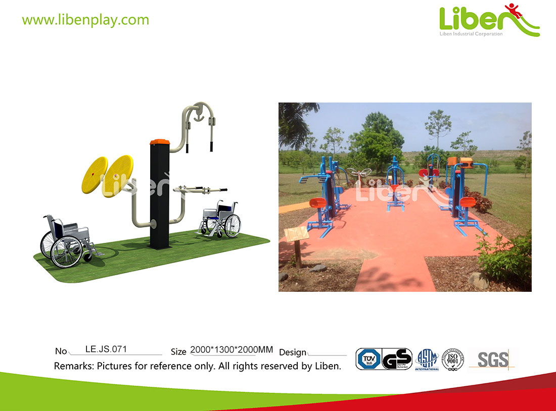 LE.JS.071 Outdoor Handicapped Fitness Equipment Manufacturer.jpg