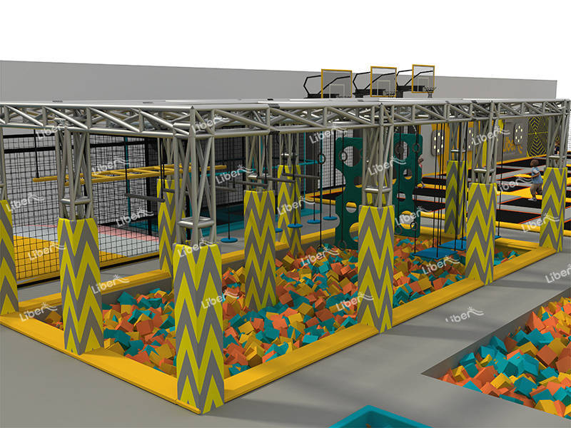 Complex Indoor Trampoline Park