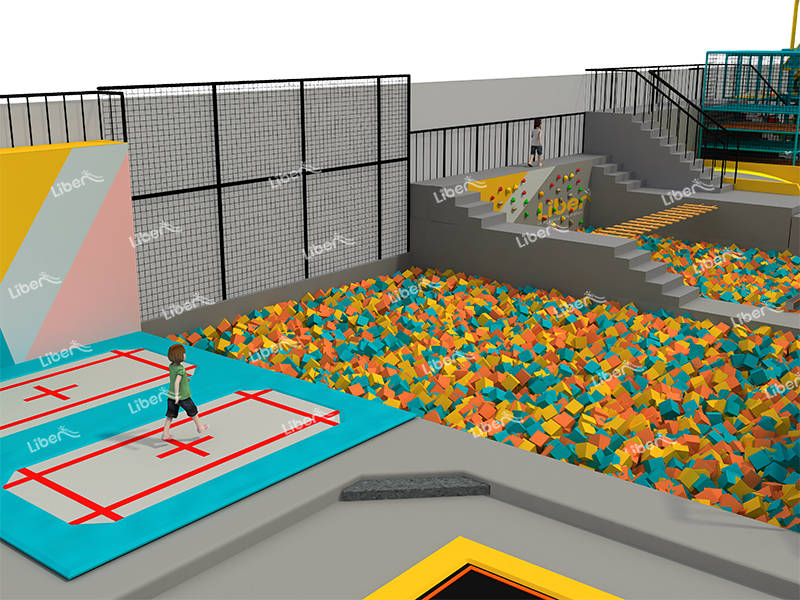 Complex Indoor Trampoline Park