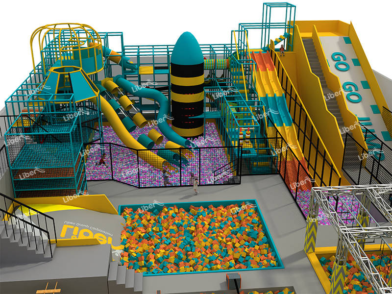 Complex Indoor Trampoline Park