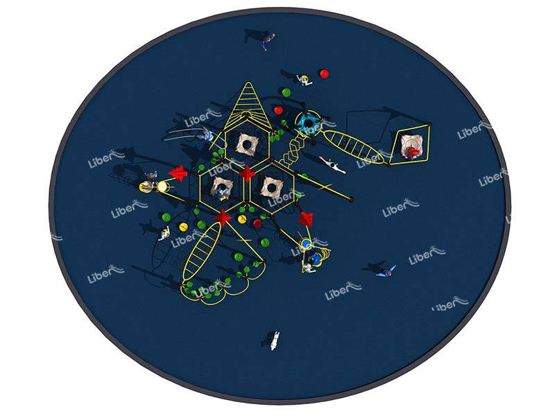 Fitness Cluster Series  Outdoor Playground Gym
