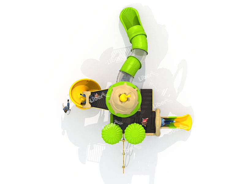 Outdoor Plastic Combined Slide Equipment