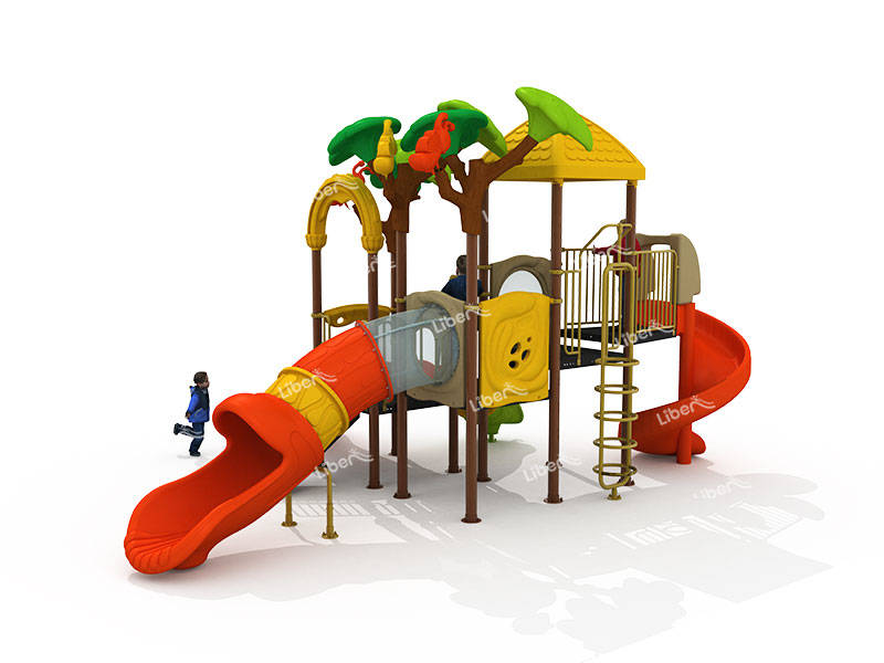 Outdoor Playset with Slide