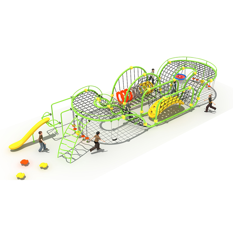 Children Custom Climbing Structure Popular Rope Play Sets