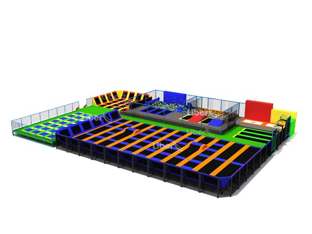 Large Indoor Trampoline Park Builder