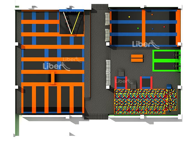 China High Quality Customized Trampoline Park Design