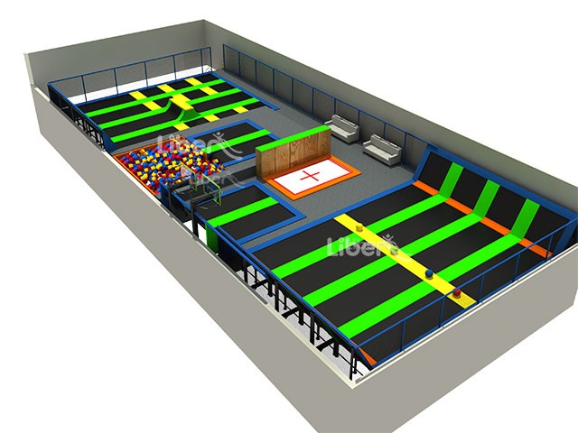 China Large Indoor Trampoline Park Manufacturer