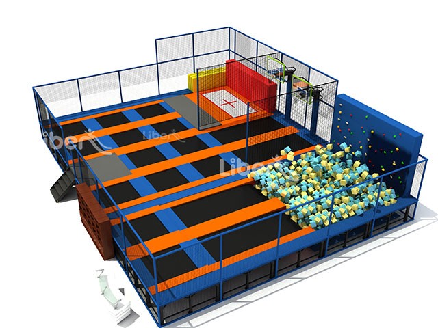 Customized Children Trampoline Park Manufacturer