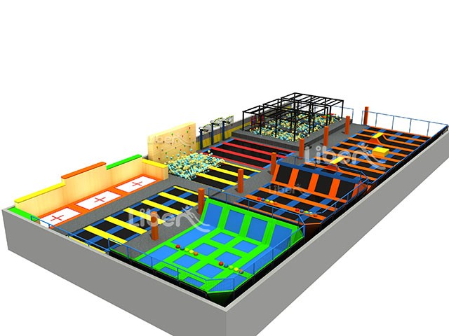 Large Trampoline Park Made In China