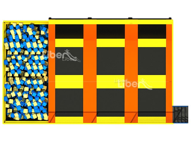 Kids Indoo Foam Pit Trampoline Supplier