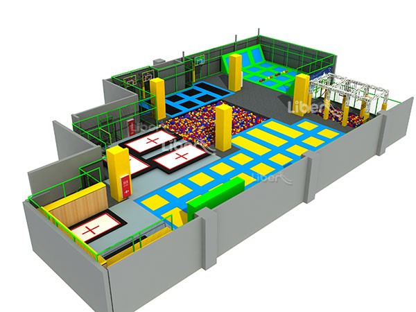 TUV Certified Good Quality Trampoline Park China