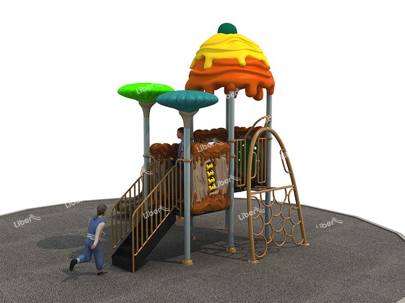 Outdoor Playground Combined Slide