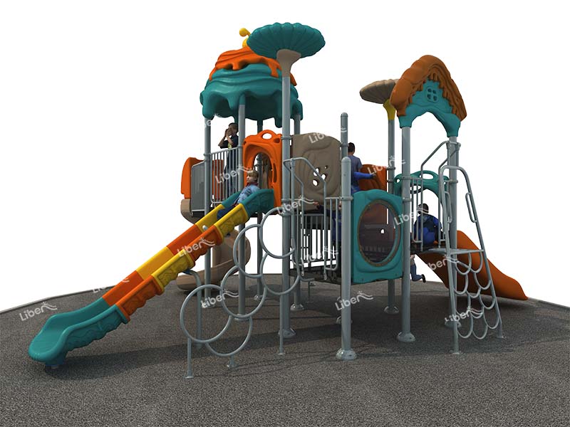 Outdoor Playground Combined Slide