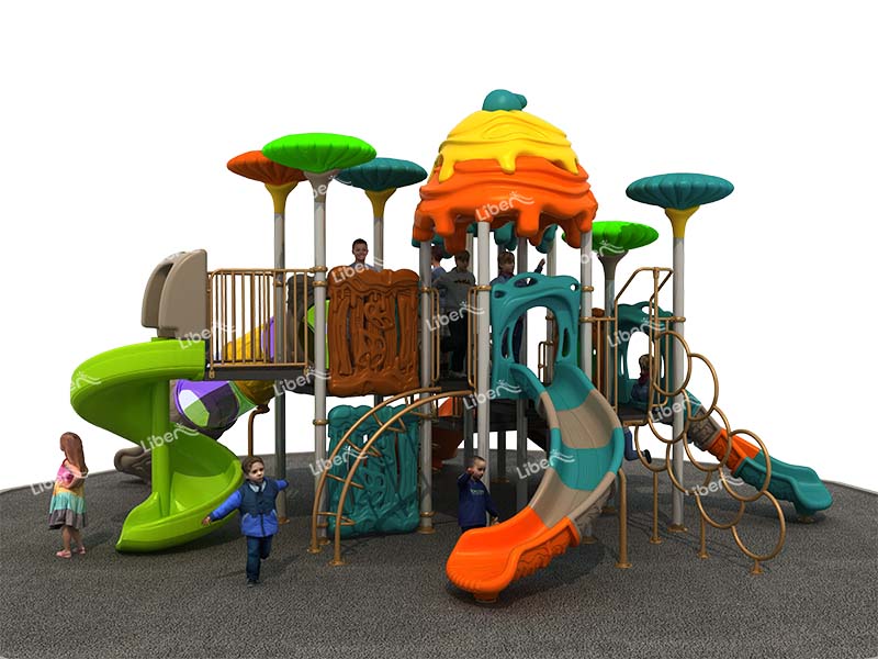 Plastic Slide Outdoor Amusement Facility Supplier