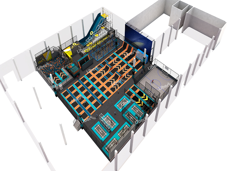 indoor trampoline park