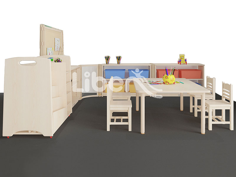 wooden classroom furniture