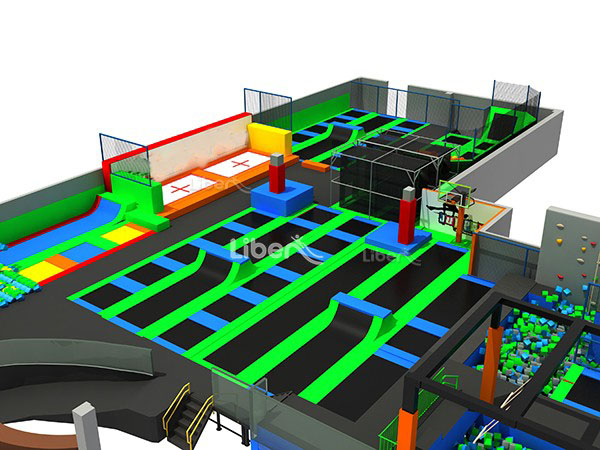 Customized Design Indoor Trampoline Park Builder 