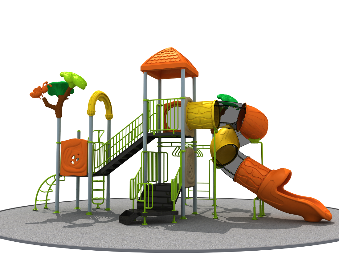 EN European Standard Kids outdoor Play Equipment With Slide