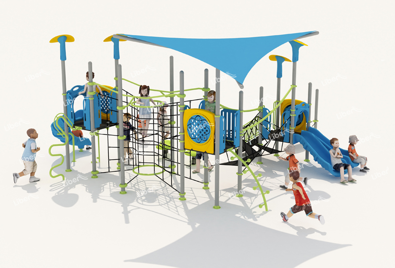 outdoor climbing set playground slide school physical activity exercise playset