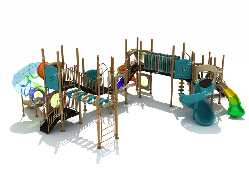 Custom and Cheaper Designed Outdoor Playground Equipment For Kids 