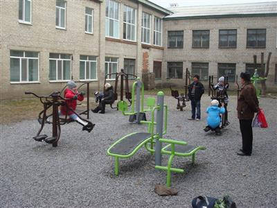 Outdoor fitness equipment project (2)