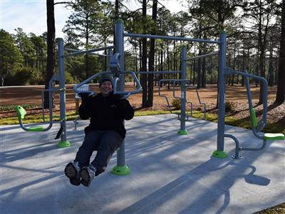 Outdoor fitness equipment project (4)