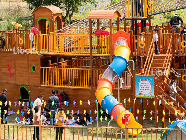 How To Make Wooden Outdoor Playground More Attractive?