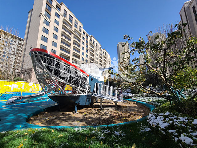 Landing Scheme Of Whale Amusement Equipment In A High-end Residential Area In Xi'an,China