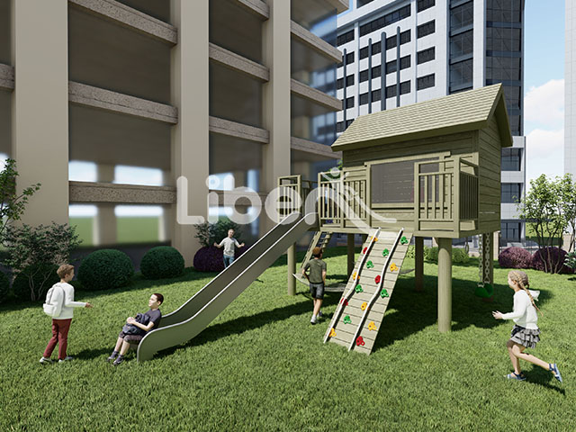 Liben Is A Manufacturer Of Outdoor Community Playground Equipment. 