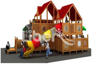 Outdoor Wood  Playground