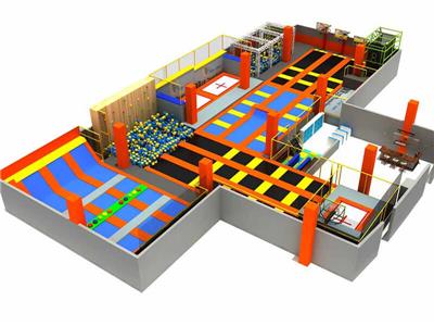 Indoor Trampoline Park Gym Equipment 