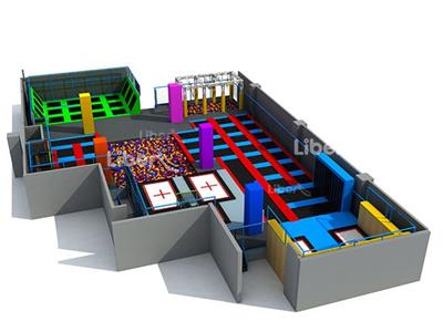 Newest Custom Design Indoor Jumping Trampoline Park Maker