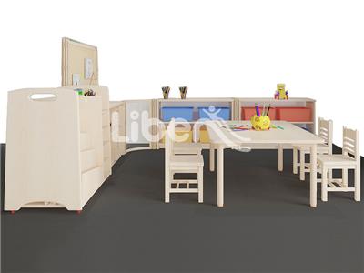 wooden classroom furniture