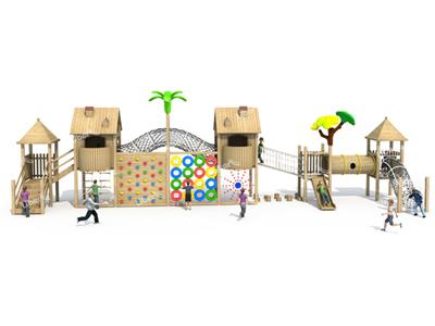 Outdoor Wooden Playset