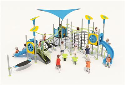 outdoor climbing set playground slide school physical activity exercise playset