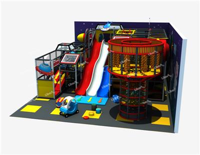 Indoor Playground Equipment In Shopping Mall 